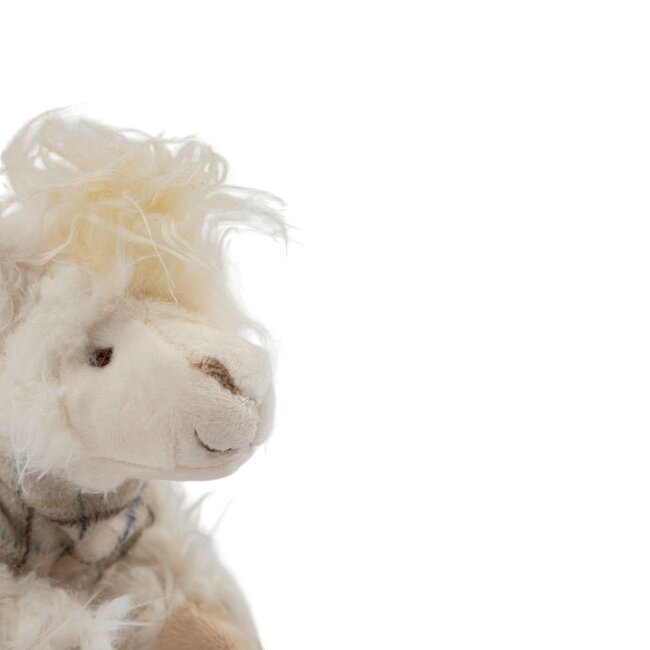 Mars & More Knuffel Alpaca off white 18cm