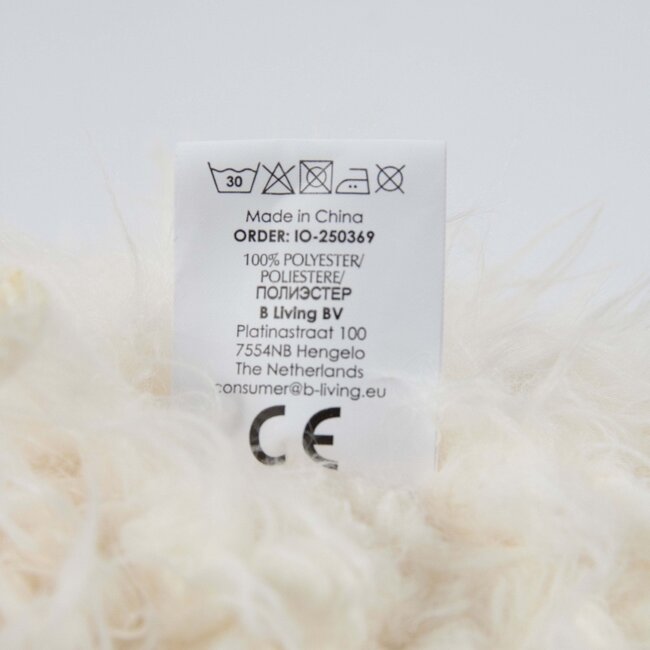 Mars & More Knuffel Schaap off white 27cm
