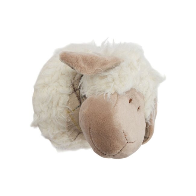 Mars & More Wandkop Schaap off white S