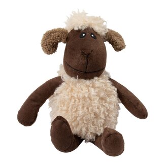 Mars & More Deurstopper schaap bruin 20x18x26cm