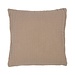 Linen & More Nova Kussen Mousseline taupe 45x45cm