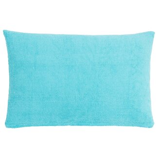 Linen & More Terry turquoise Kussen 40 x 60 cm