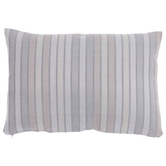 Linen & More Herringbone grey Kussen 40 x 60 cm