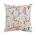 Linen & More Blossom light blue Kussen 45 cm x 45 cm