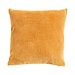 Linen & More Kussen Empress velvet slub oker 45x45cm