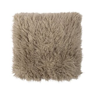 Mars & More Cushion tibetan lamb grey 45x45 cm