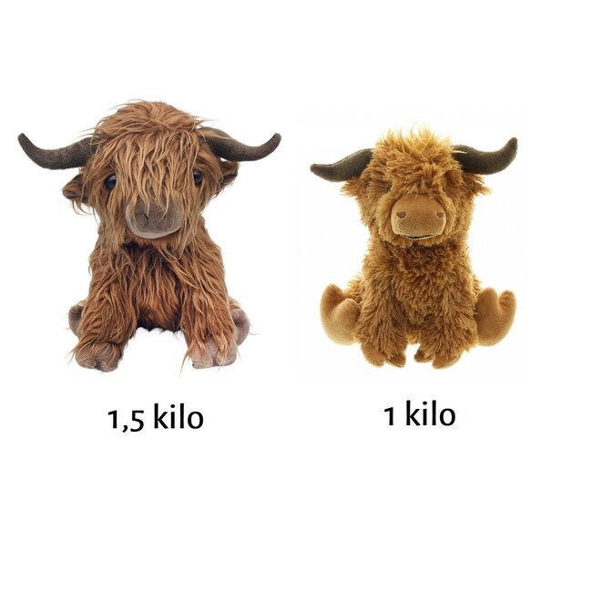 Dream-Living Deurstopper XL  schotse hooglander  zittend 1.5 kilo