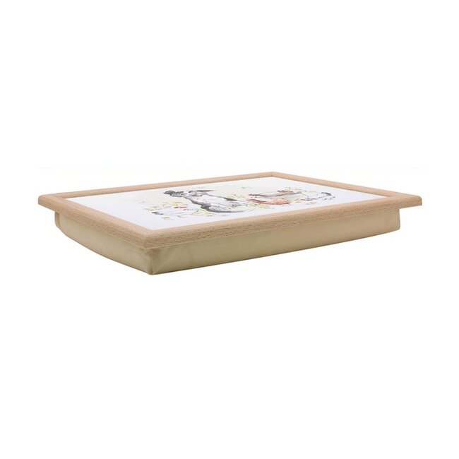 Lesser & Pavey Schootkussen laptray  bordercollie  44 x 33 x 6 cm
