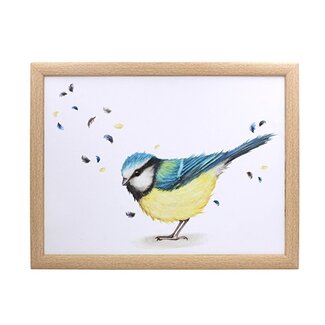Clemency Bunn Schootkussen - Laptray pimpelmees  44x33x6cm