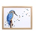 Clemency Bunn Schootkussen - Laptray ijsvogel 44x33x6cm