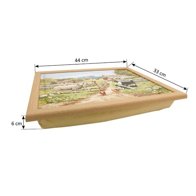 Lesser & Pavey Schootkussen laptray  honden  44 x 33 x 6 cm