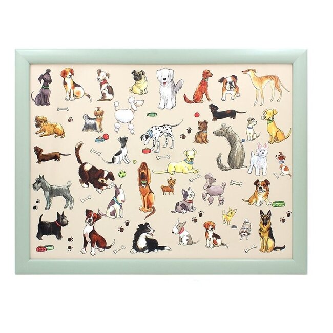 Lesser & Pavey Schootkussen laptray  honden  44 x 33 x 6 cm