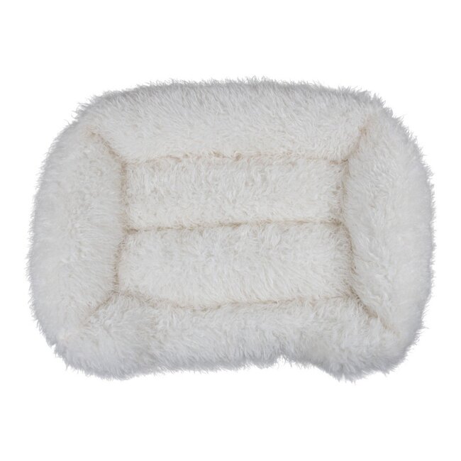 Mars & More Dierenmand XL tibetan lamb off white 100x70x22cm