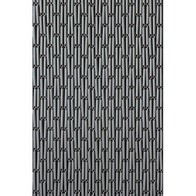 Sun Arts Vliegengordijn Verspringend zilver 100x232 cm
