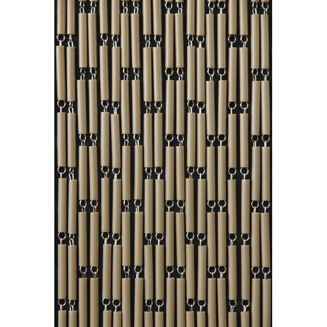 Sun Arts Vliegengordijn Verspringend taupe 100x232 cm