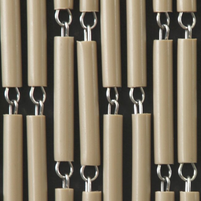 Sun Arts Vliegengordijn Verspringend taupe 100x232 cm