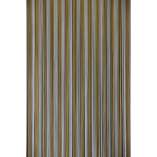 Sun Arts Vliegengordijn Palermo Transparant - bruin 100x232 cm