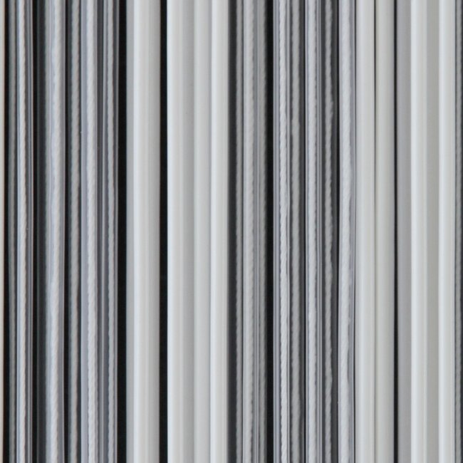 Sun Arts Vliegengordijn Palermo Transparant - wit 100x232 cm