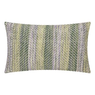 Linen & More Weave sierkussen groen 30x50cm