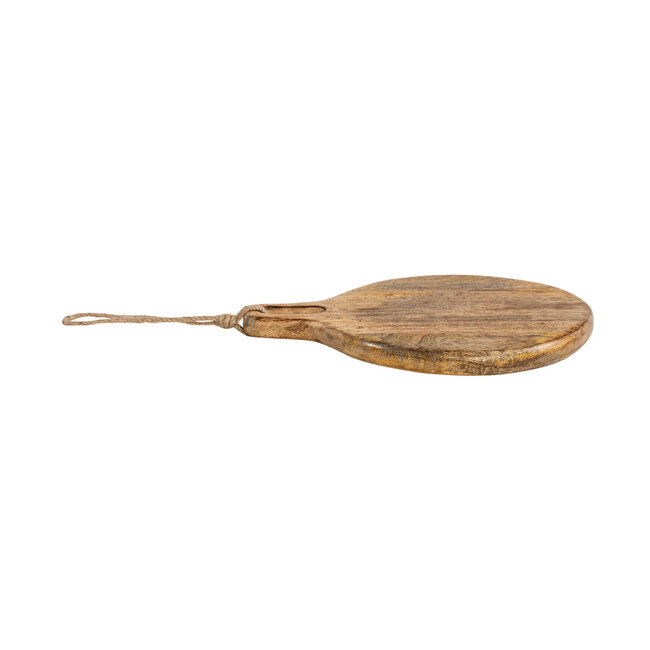 Mars en More Klein snijplankje mango hout dia 17cm