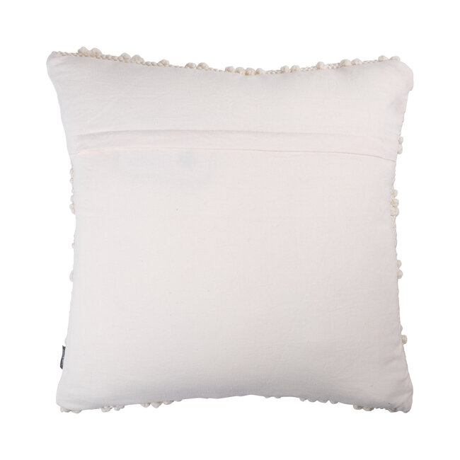 Linen & More Ace kussen gebroken wit 45x45cm