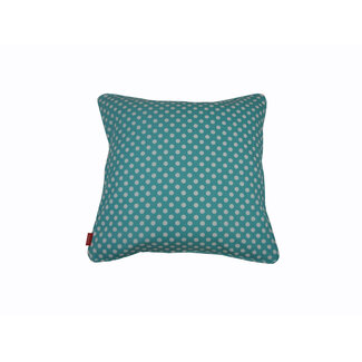 Linen & More Kussen Meggie 45x45 light aqua