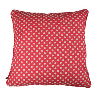 Linen & More Kussen Meggie 45x45 red