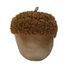 Mars & More decoratie fluweel eikel cognac 25cm*