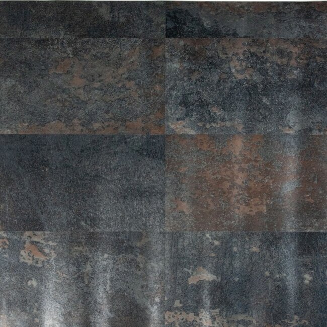 2Lif Rusty blauw zelfklevende folie 45cmx1,5mtr