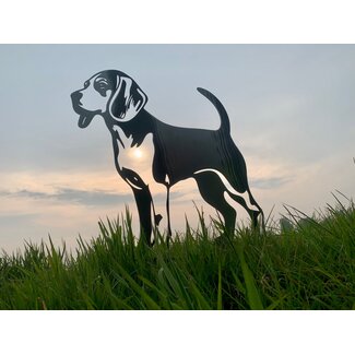 Siermetaal Beagle - Levensecht Siermetaal Beagle - Levensecht