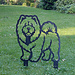 Siermetaal Chow Chow - Levensecht