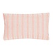 Linen & More New Linen Stripe Coral Haze Cushion 30x50 cm