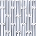 2Lif Havana Vliegengordijn zilver grijs 100x230cm
