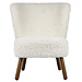 Mars & More stoel teddy krul wit 60x72x74cm