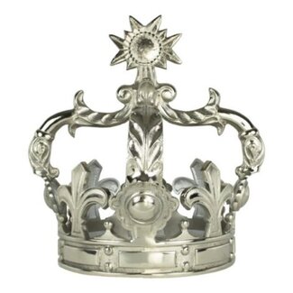 Mars & More kroon zilver groot 43cm