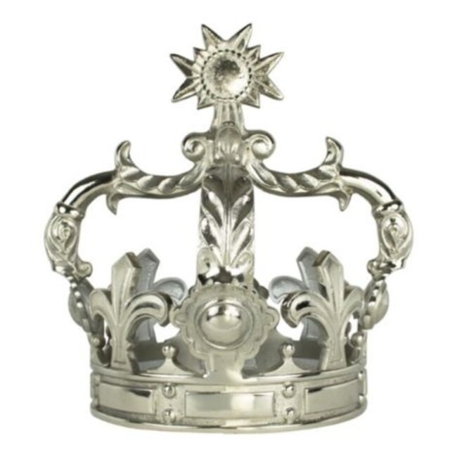 Mars & More kroon zilver groot 43cm