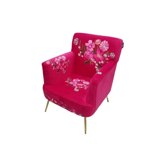Mars & More Stoel Joy fuchsia 66,5x68x97cm