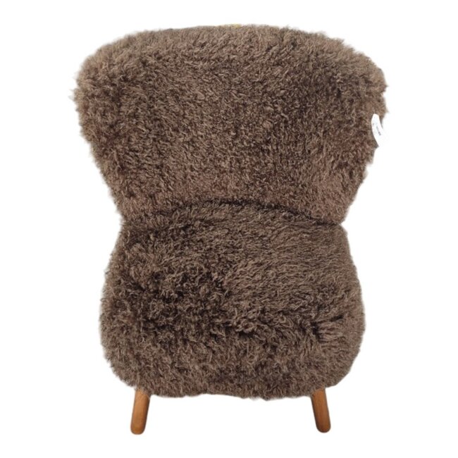 Mars & More stoel tibetan lamb bruin 60x72x74cm