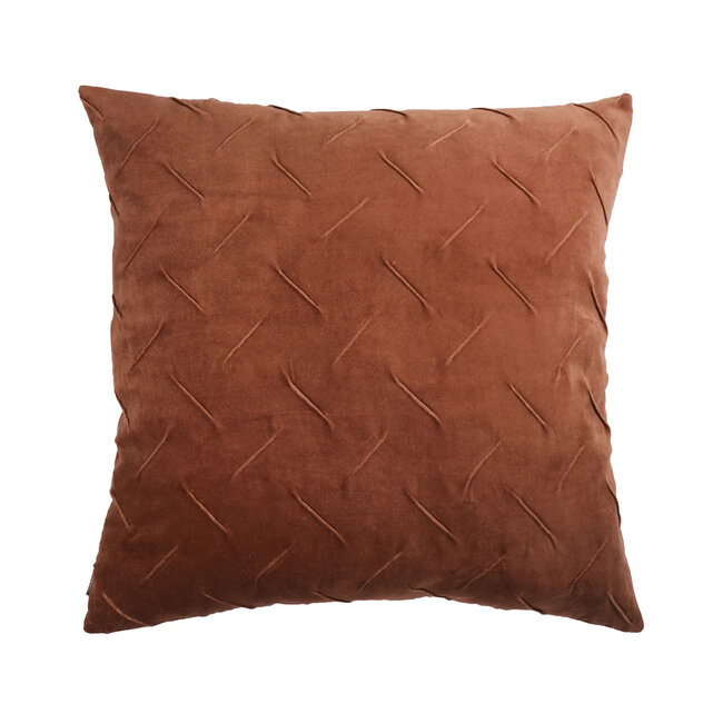 Linen &  More sierkussen bruin 60x60cm