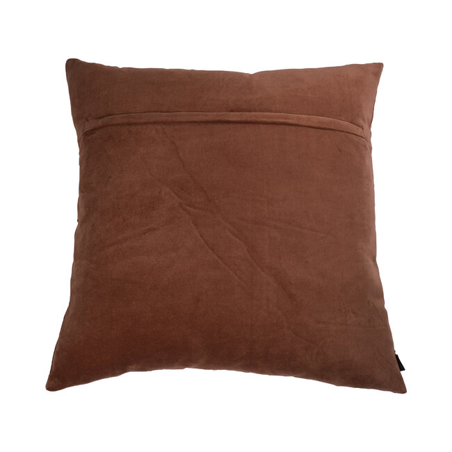 Linen &  More sierkussen bruin 60x60cm