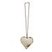 Mars & More hangdecoratie naturel hart klein 5cm