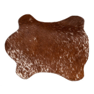 Mars & More placemat koevorm bruin/wit 30x48cm