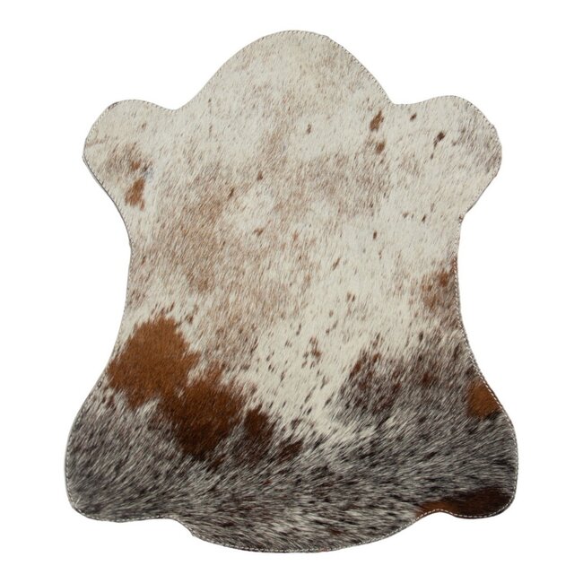 Mars & More placemat koevorm bruin/wit 30x48cm