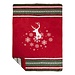 Mars & More Plaid hert rood groen xl 150x200cm