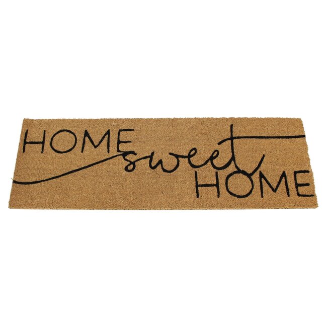 Dream-Living Kokos deurmat home sweet home  120 x 40 cm