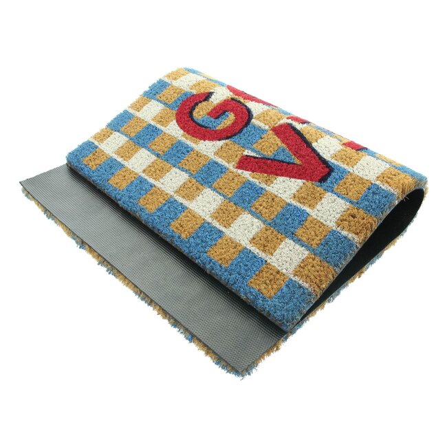 Dream-Living Trendy Kokos deurmat Good Vibes 60 x 40 cm