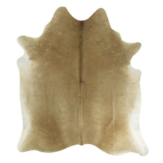 Mars & More vloerkleed koe licht beige effen 250cm