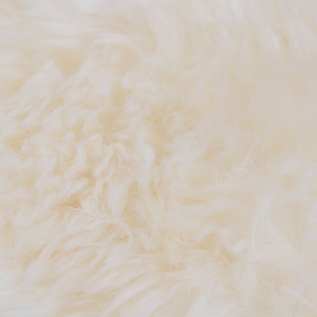 Mars & More XL schapenvacht nieuw zeeland wit 75x140cm (ovis aries)