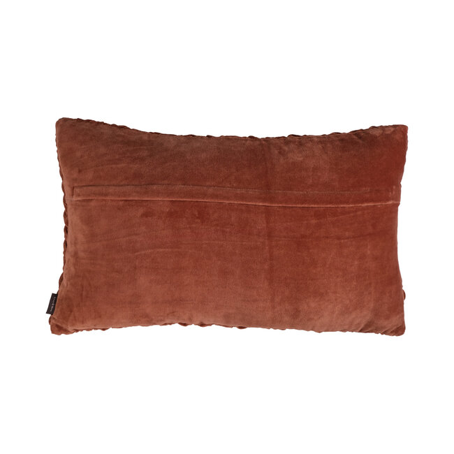 Linen & More Smock kussen koper 30x50cm
