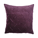 Linen & More Maha kussen donker berry 45x45cm